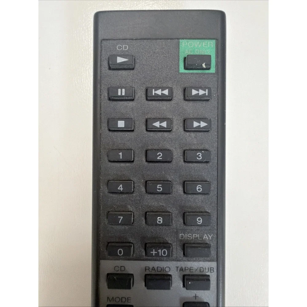 Sony RM-S202 Remote Control CD Radio Cassette Stereo OEM Tested Working.    5275